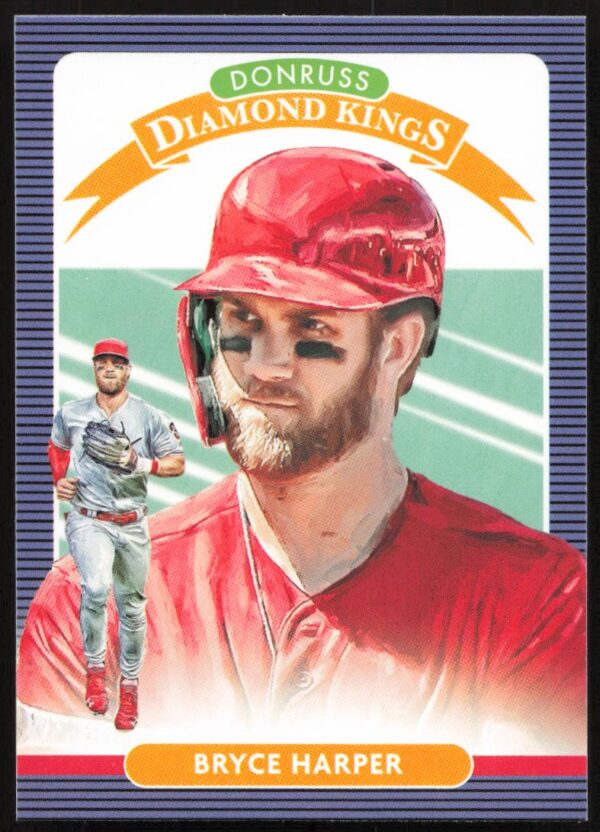 2020 Donruss Bryce Harper Diamond Kings #24 (Front)