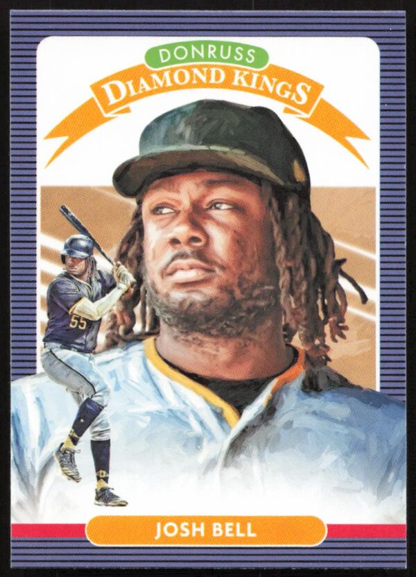 2020 Donruss Josh Bell Diamond Kings #27 (Front)