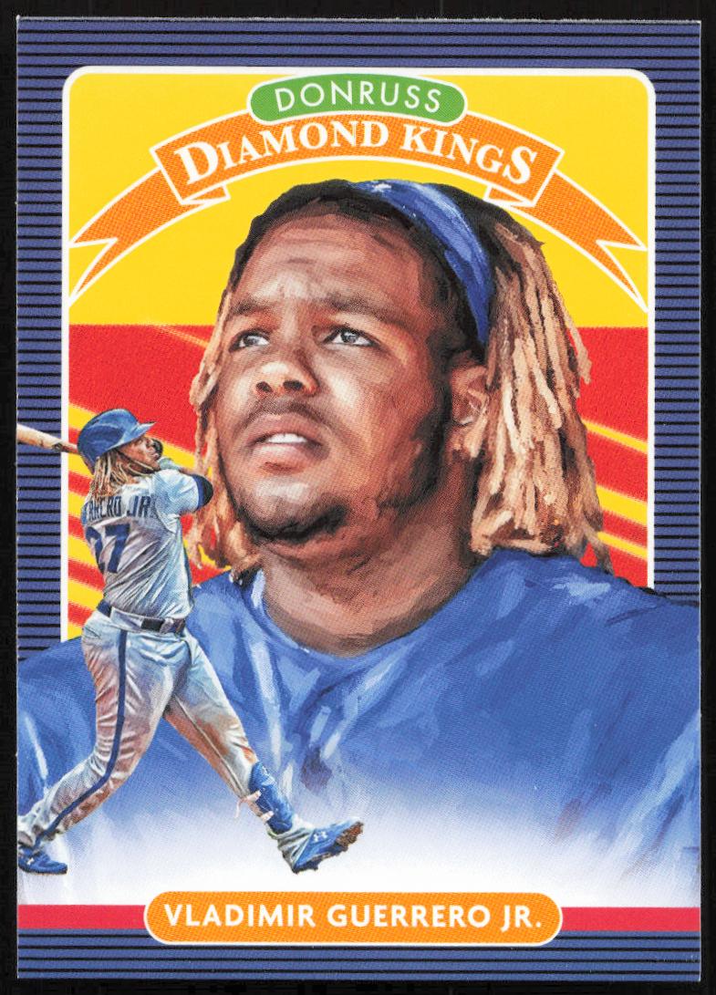 2020 Donruss Vladimir Guerrero Jr. Diamond Kings #14 (Front)