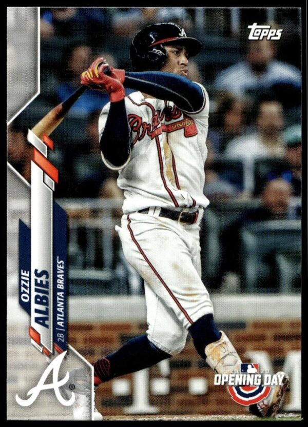 2020 Topps Opening Day Ozzie Albies #71 (Front)