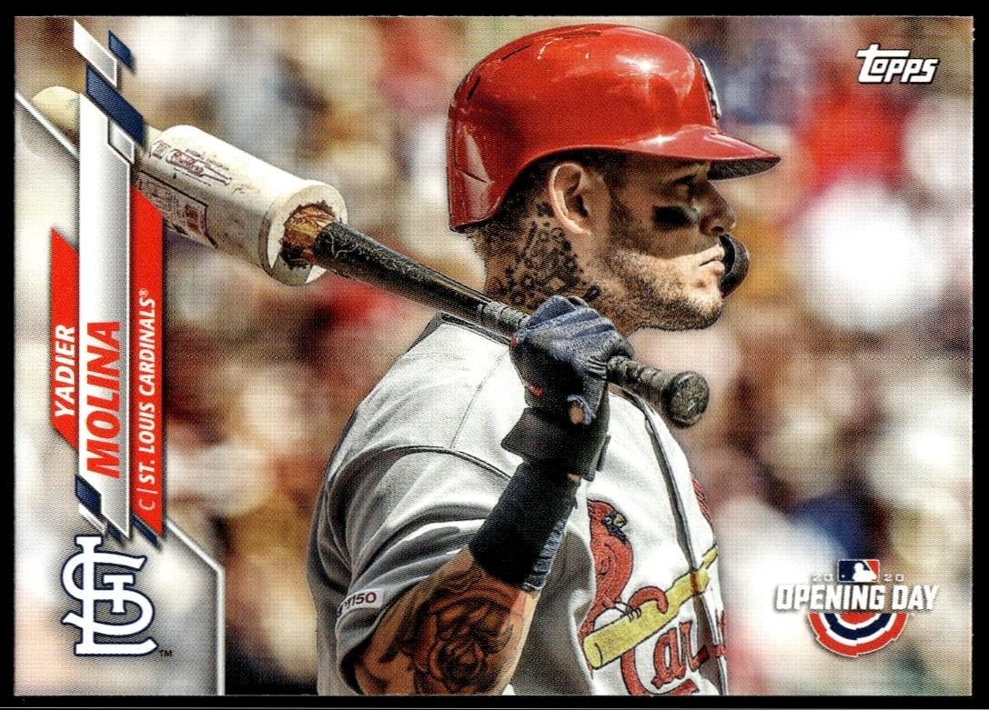 2020 Topps Opening Day Yadier Molina #130 (Front)