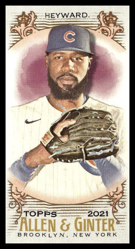 2021 Topps Allen & Ginter Jason Heyward Mini A & G Back #154 (Front)