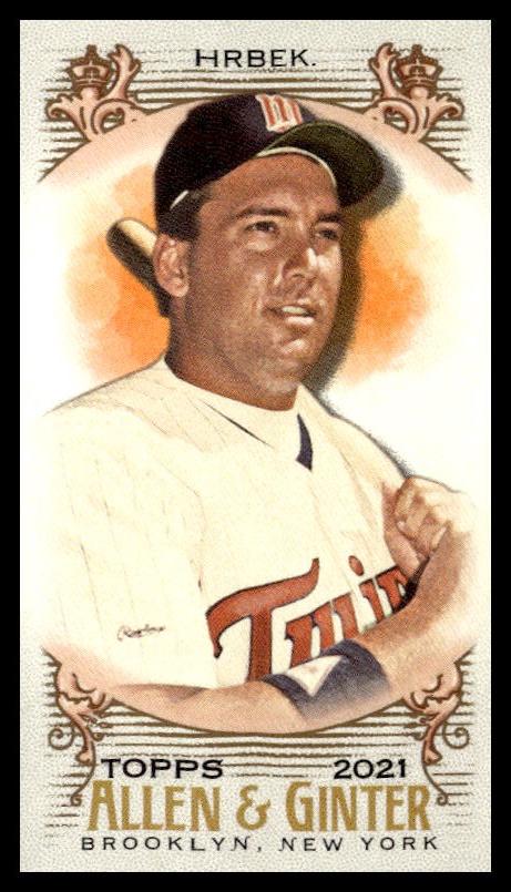 2021 Topps Allen & Ginter Kent Hrbek Mini A & G Back #338 (Front)