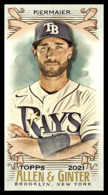 2021 Topps Allen & Ginter Kevin Kiermaier Mini #246 (Front)