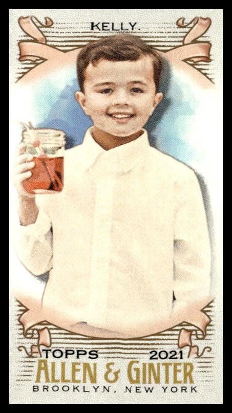 2021 Topps Allen & Ginter Leo Kelly Mini A & G Back #236 (Front)