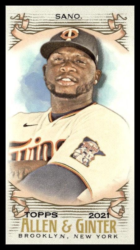 2021 Topps Allen & Ginter Miguel Sano Mini A & G Back #173 (Front)