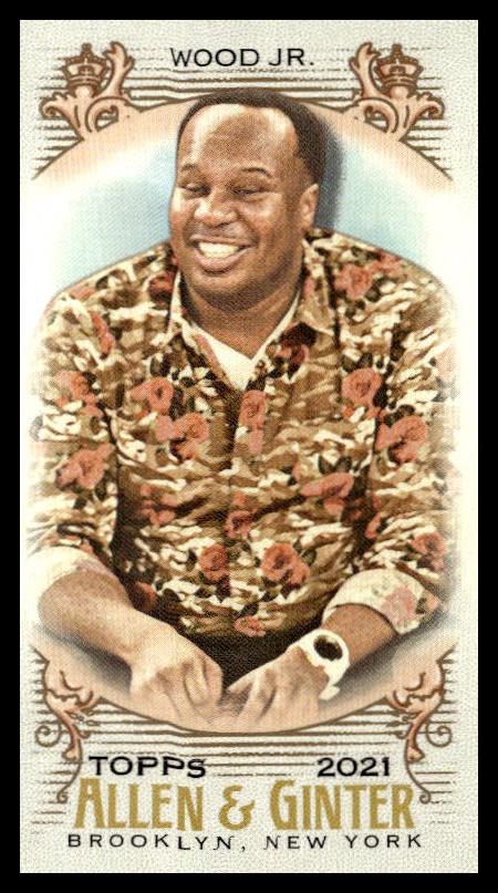 2021 Topps Allen & Ginter Roy Wood Jr. Mini #203 (Front)