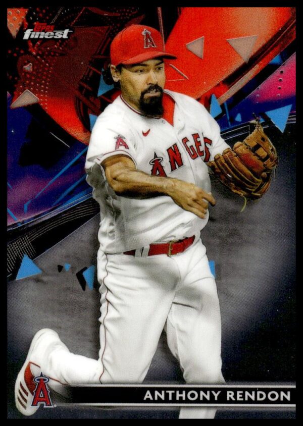 2021 Topps Finest Anthony Rendon #66 (Front)