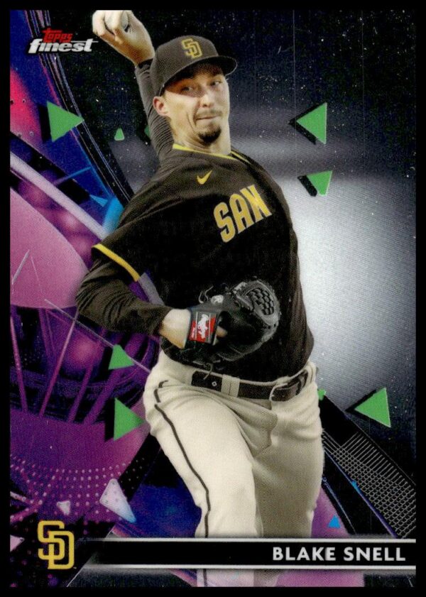 2021 Topps Finest Blake Snell #13 (Front)