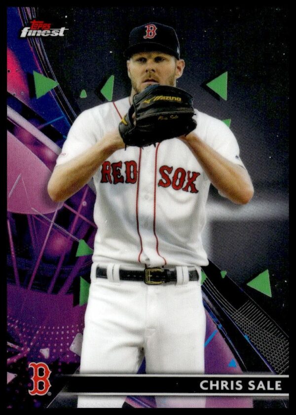2021 Topps Finest Chris Sale #61 (Front)