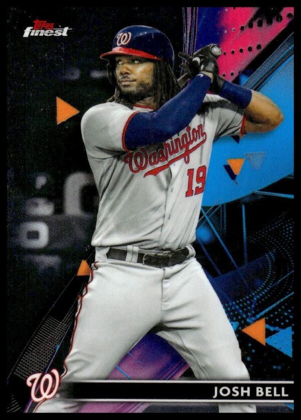 2021 Topps Finest Josh Bell #32 (Front)