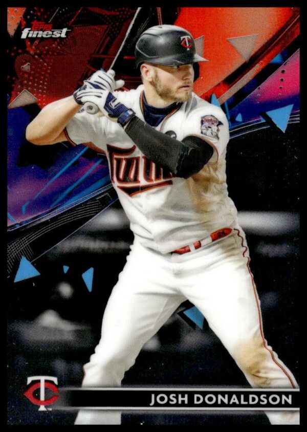 2021 Topps Finest Josh Donaldson #49 (Front)