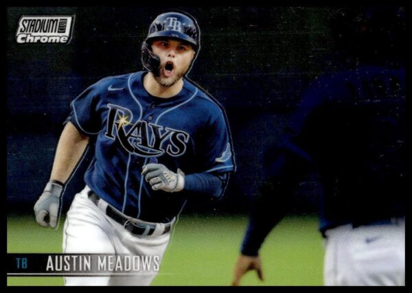 2021 Topps Stadium Club Chrome Austin Meadows #211 (Front)