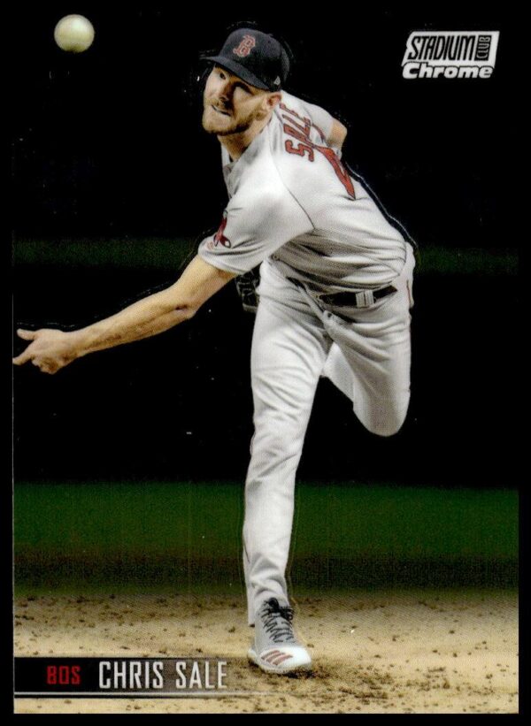 2021 Topps Stadium Club Chrome Chris Sale #187 (Front)