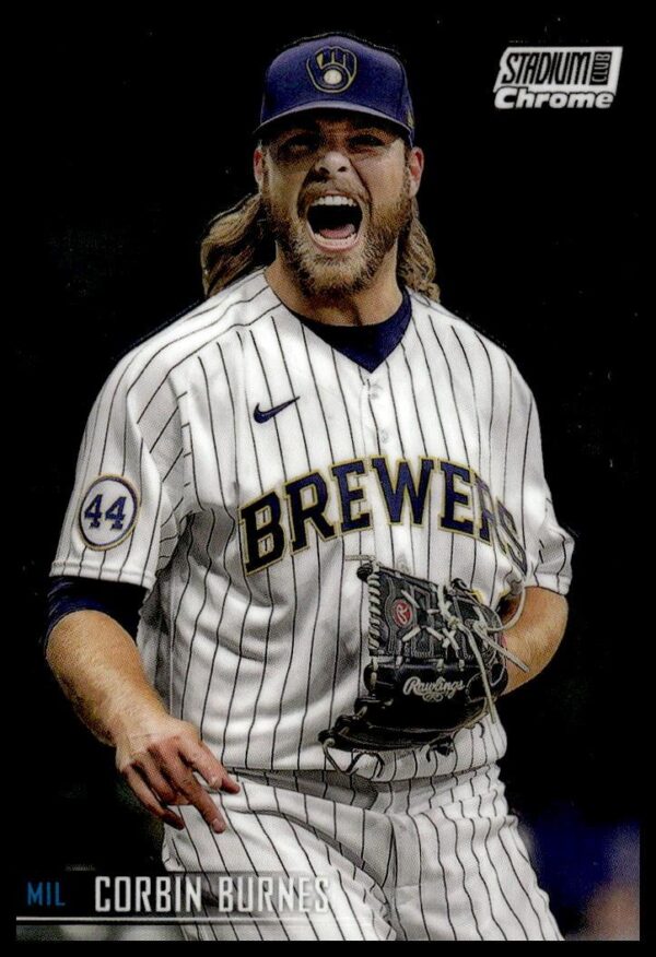 2021 Topps Stadium Club Chrome Corbin Burnes #368 (Front)