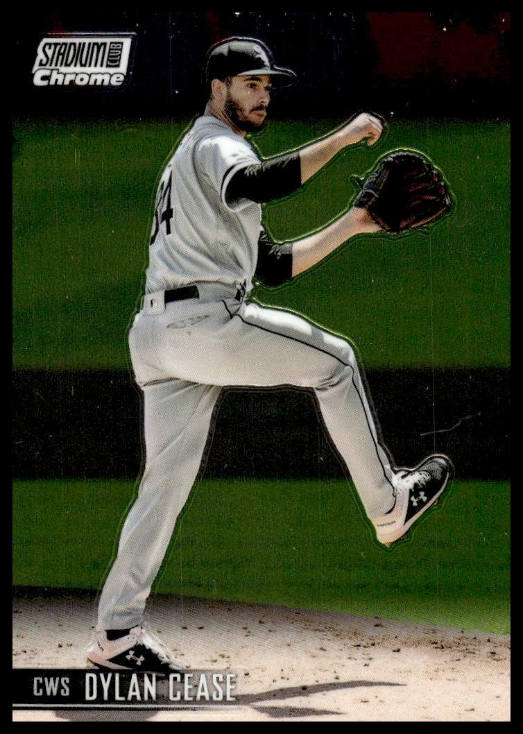 2021 Topps Stadium Club Chrome Dylan Cease #391 (Front)