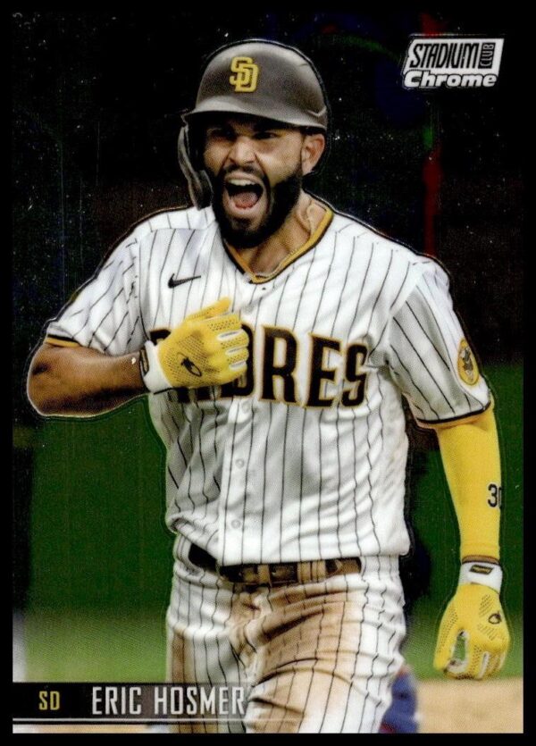 2021 Topps Stadium Club Chrome Eric Hosmer #158 (Front)