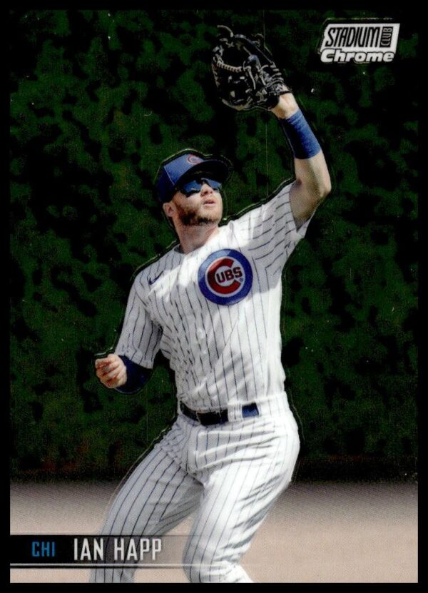 2021 Topps Stadium Club Chrome Ian Happ #41 (Front)