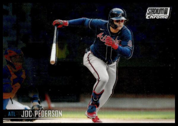 2021 Topps Stadium Club Chrome Joc Pederson #183 (Front)