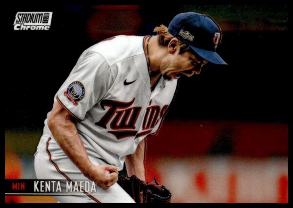 2021 Topps Stadium Club Chrome Kenta Maeda #206 (Front)