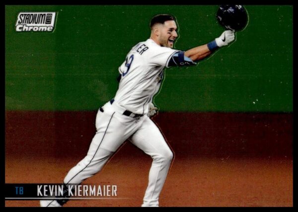 2021 Topps Stadium Club Chrome Kevin Kiermaier #25 (Front)