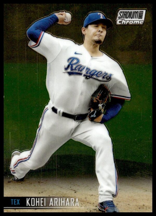 2021 Topps Stadium Club Chrome Kohei Arihara #328 (Front)