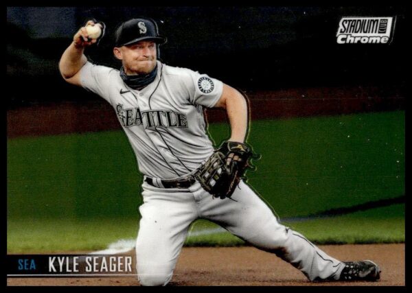 2021 Topps Stadium Club Chrome Kyle Seager #95 (Front)
