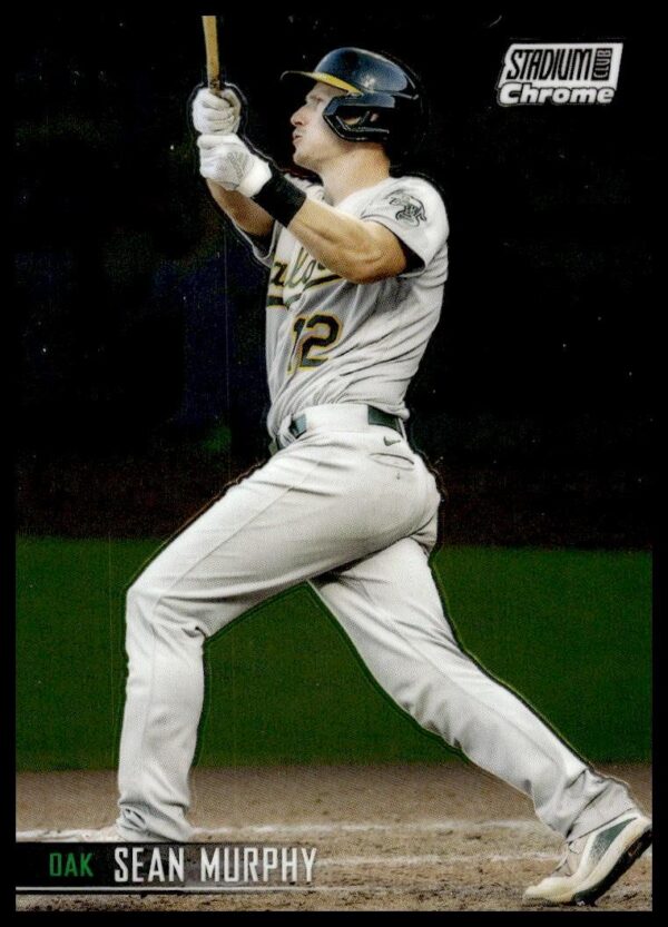 2021 Topps Stadium Club Chrome Sean Murphy #4 (Front)