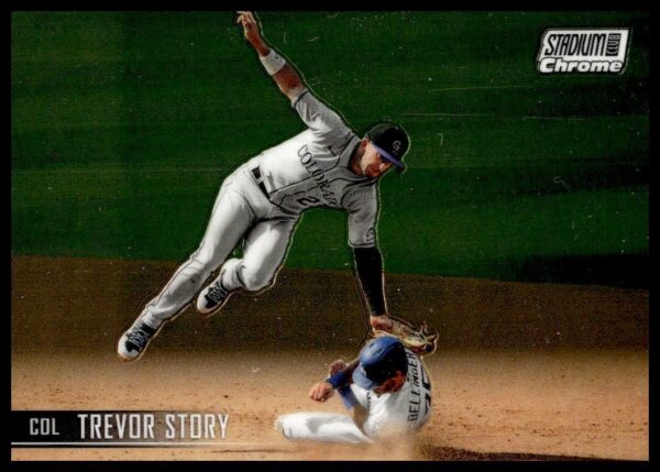2021 Topps Stadium Club Chrome Trevor Story #260 (Front)