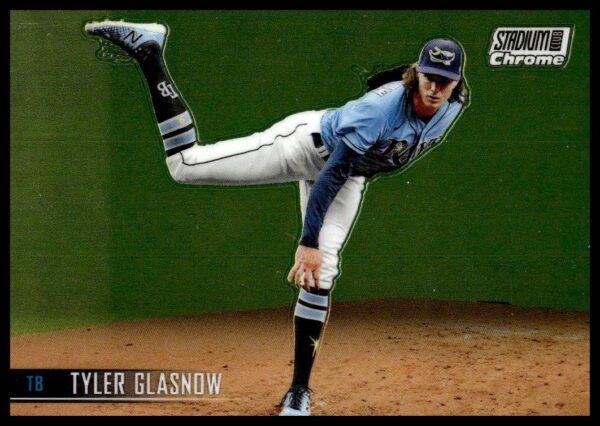 2021 Topps Stadium Club Chrome Tyler Glasnow #162 (Front)