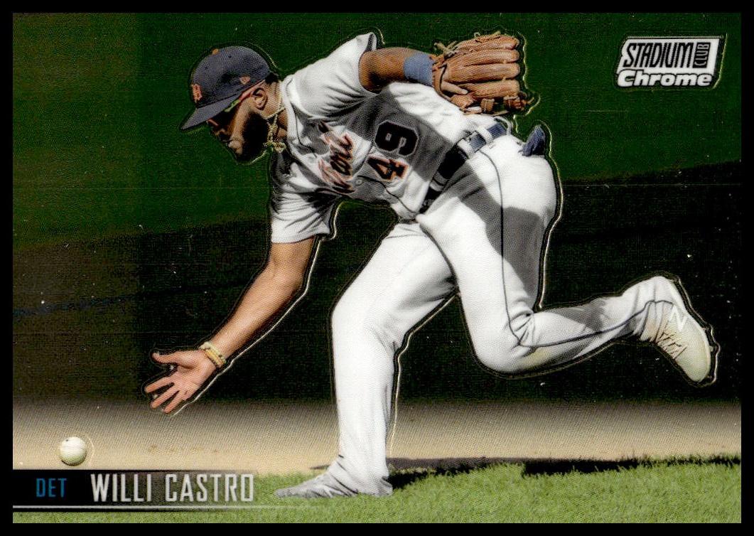 2021 Topps Stadium Club Chrome Willi Castro #192 (Front)