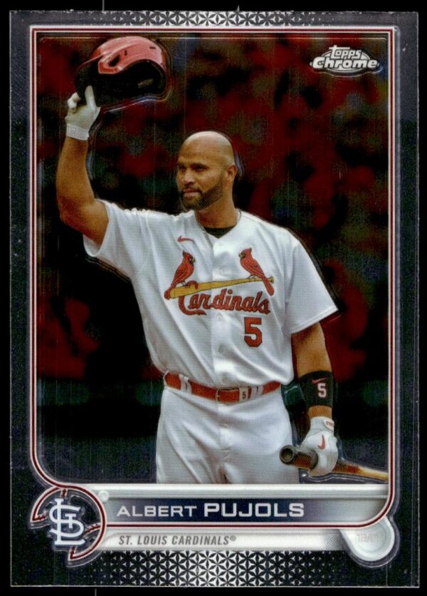 2022 Topps Chrome Update Albert Pujols #USC50 (Front)