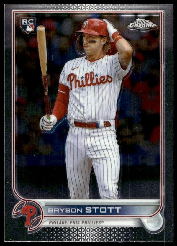 2022 Topps Chrome Update Bryson Stott #USC154 (Front)