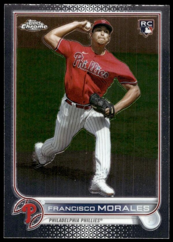 2022 Topps Chrome Update Francisco Morales #USC168 (Front)
