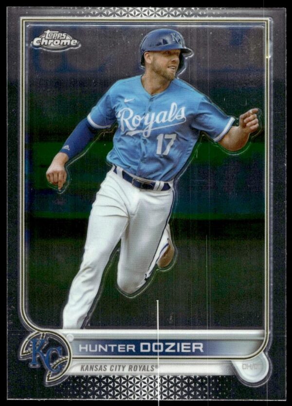 2022 Topps Chrome Update Hunter Dozier #USC133 (Front)