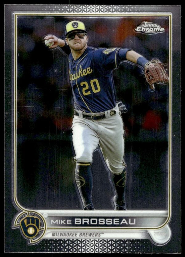 2022 Topps Chrome Update Mike Brosseau #USC4 (Front)