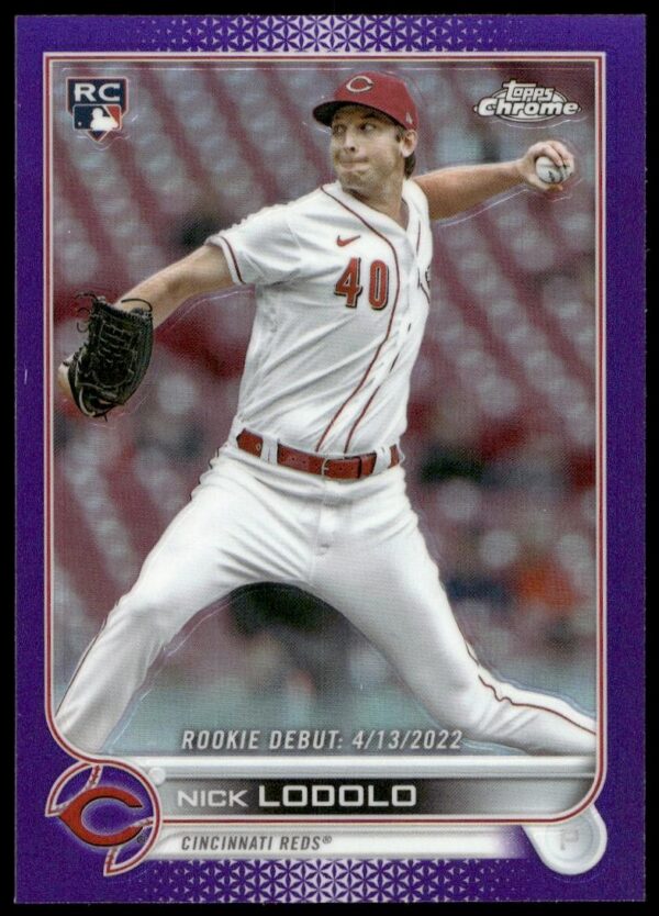 2022 Topps Chrome Update Nick Lodolo #USC65 (Front)