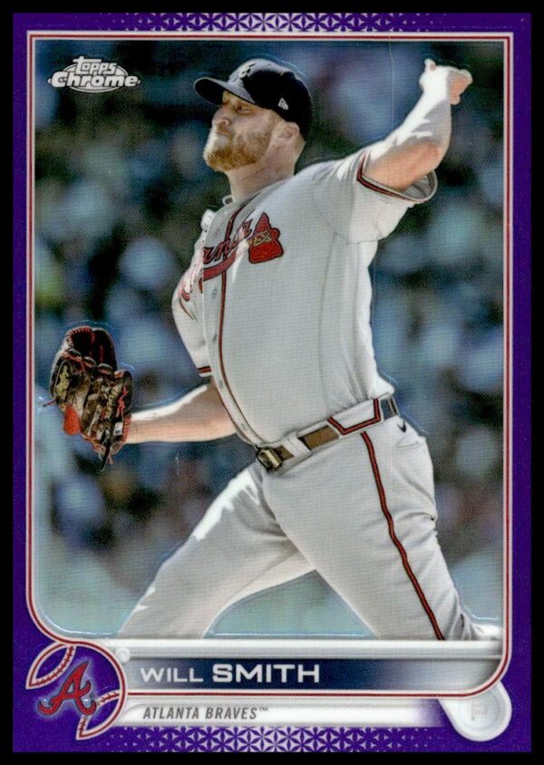 2022 Topps Chrome Update Will Smith Purple Refractor #USC56 (Front)