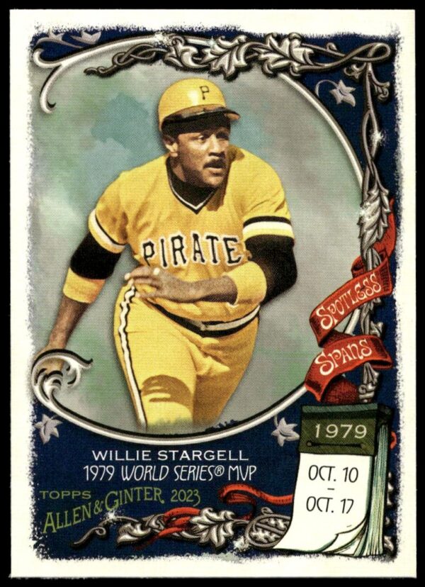 2023 Topps Allen & Ginter Willie Stargell Spotless Spans #SS-47 (Front)
