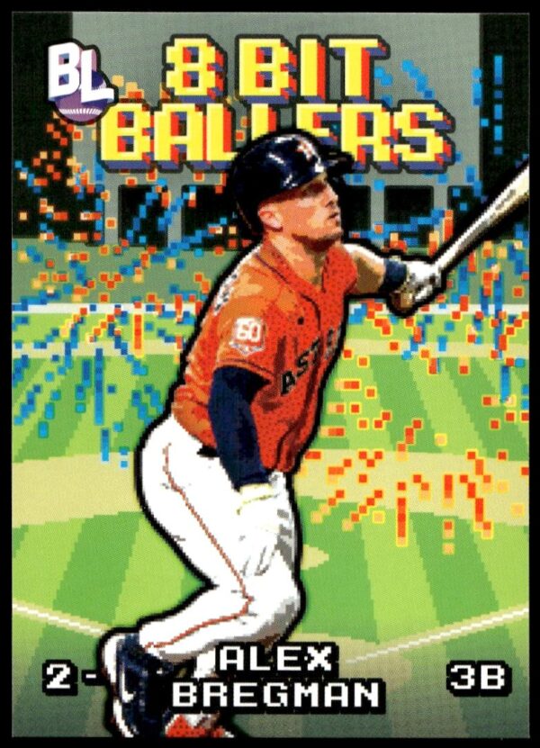 2023 Topps Big League Alex Bregman 8 Bit Ballers #8B-10 (Front)