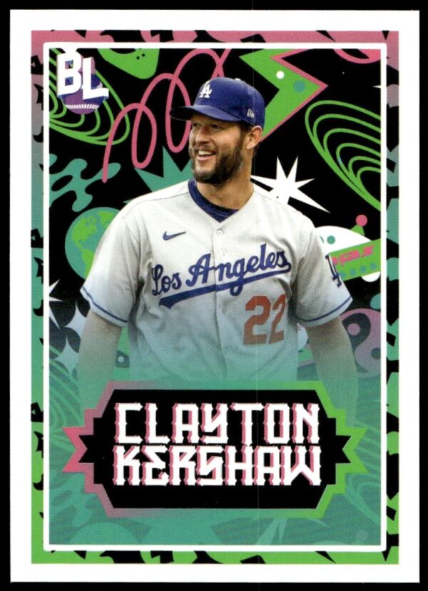2023 Topps Big League Clayton Kershaw Big Leaguers #BL-7 (Front)