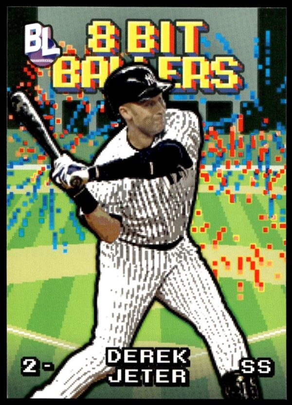 2023 Topps Big League Derek Jeter 8 Bit Ballers #8B-19 (Front)