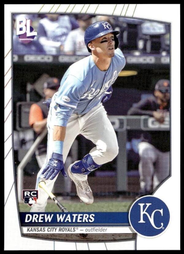 2023 Topps Big League Drew Waters #7 (Front)