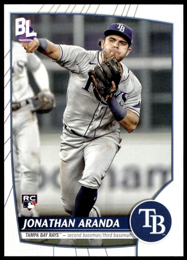 2023 Topps Big League Jonathan Aranda #12 (Front)