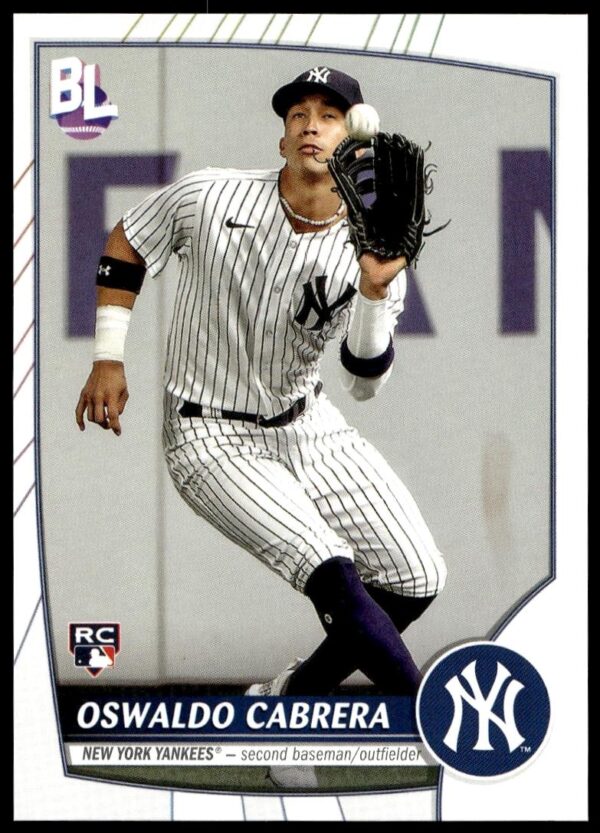 2023 Topps Big League Oswaldo Cabrera #5 (Front)