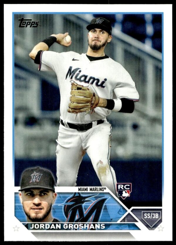 2023 Topps Chrome Jordan Groshans #9 (Front)