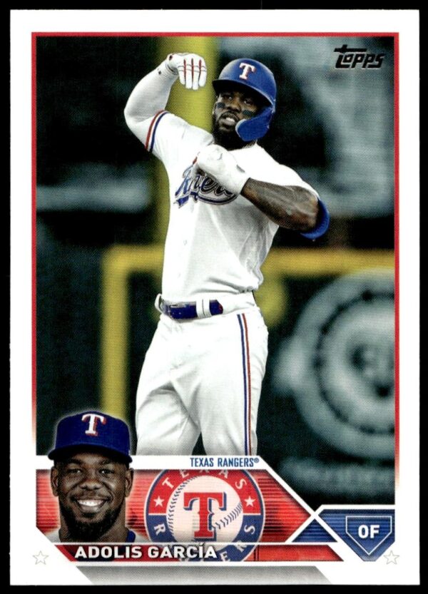 2023 Topps Series 1 Adolis García #216 (Front)