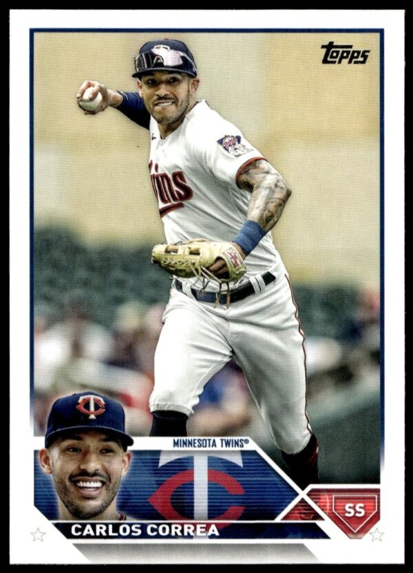 2023 Topps Series 2 Carlos Correa #583 (Front)