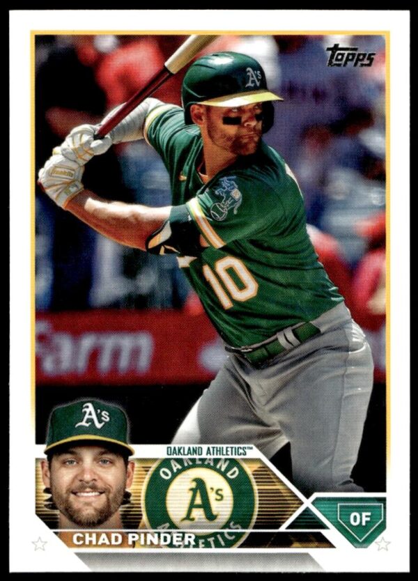 2023 Topps Series 2 Chad Pinder #522 (Front)