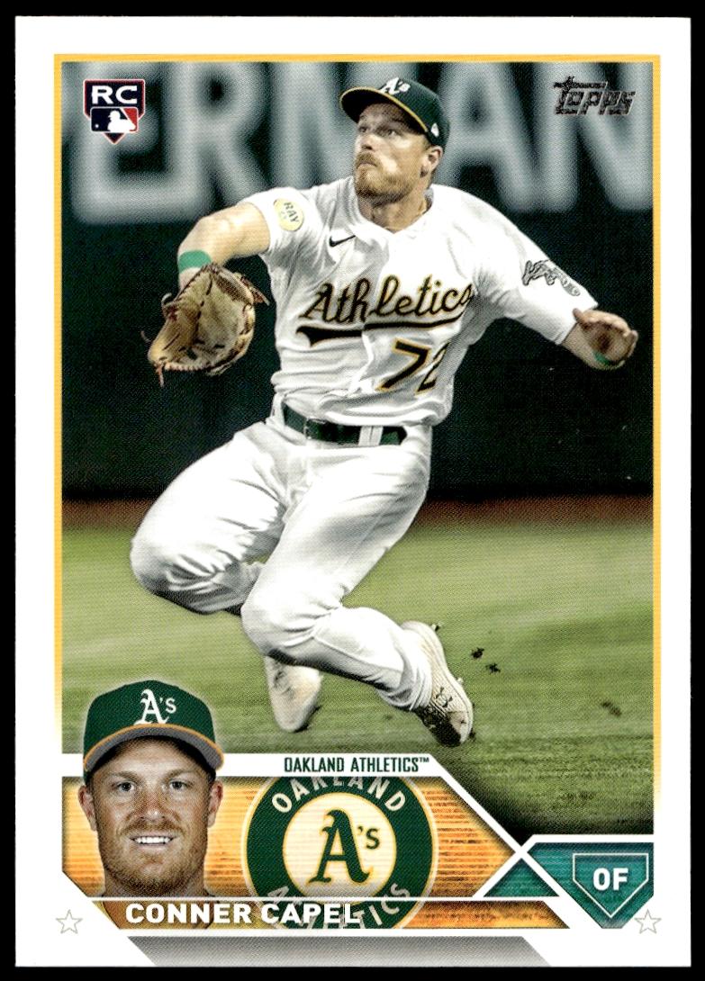 2023 Topps Series 2 Conner Capel #418 (Front)
